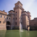 The Castle in the centre of Ferrara - just one of the many wonderful sights in this medieval town